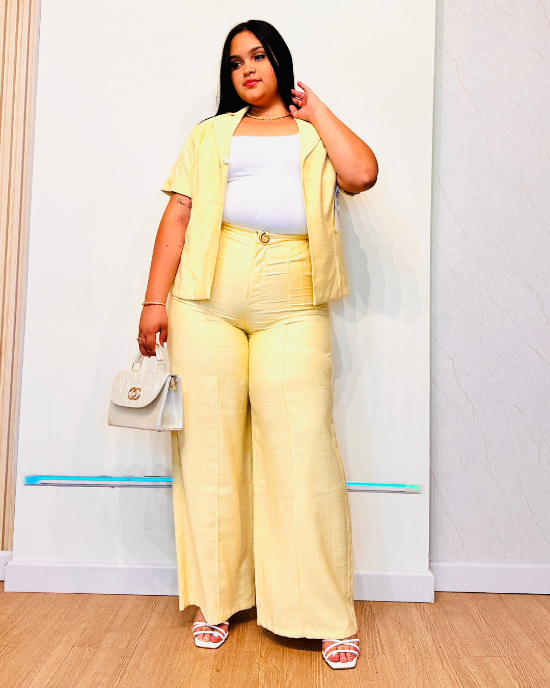 Pantalón Mila Amarillo