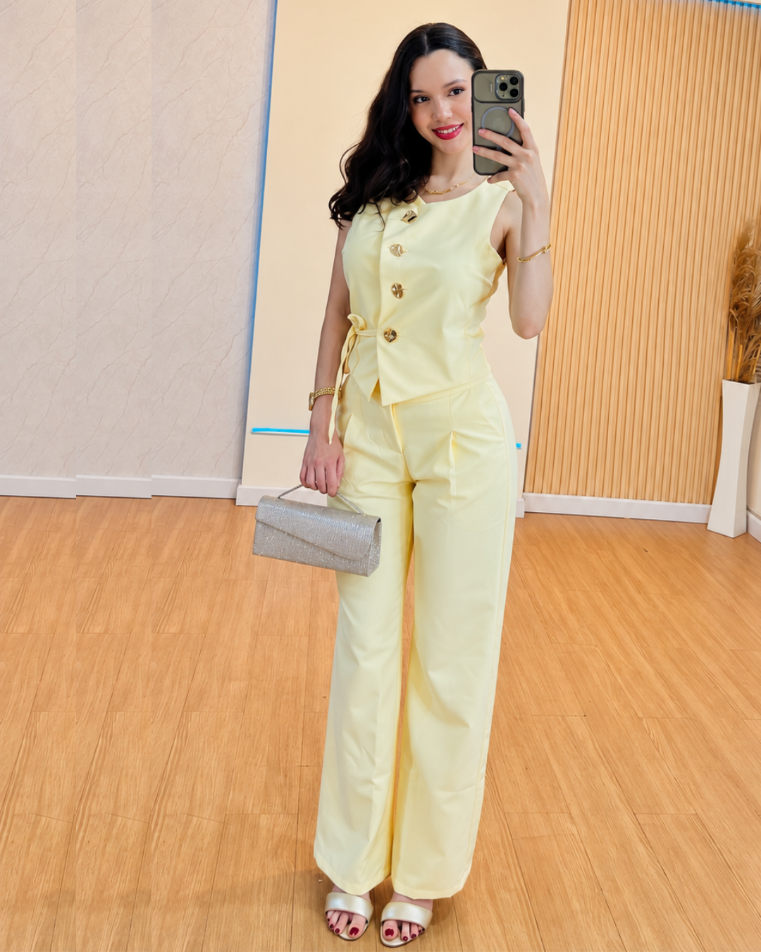 Pantalón  Susan Amarillo