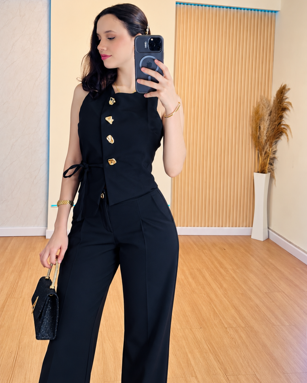 Pantalón Susan Negro