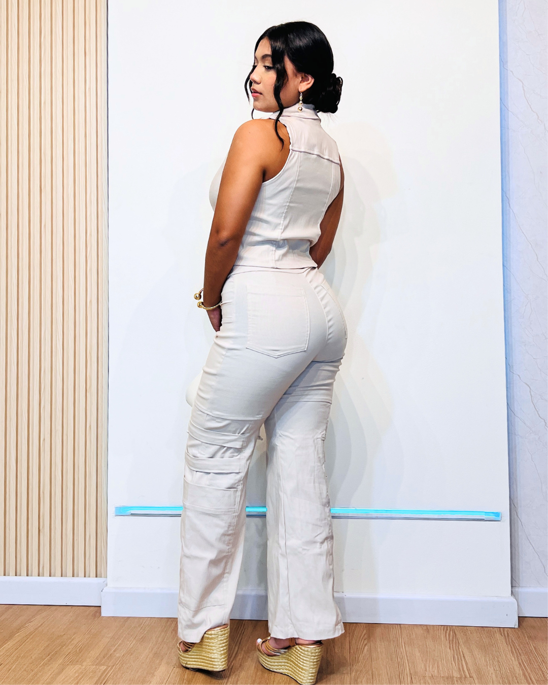 Pantalón Valentina Beige