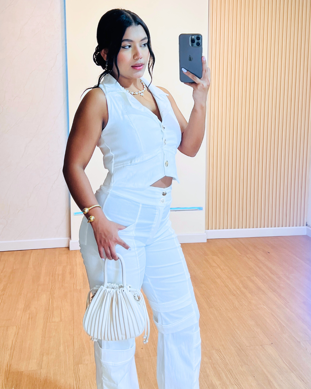 Pantalón Valentina Marfil