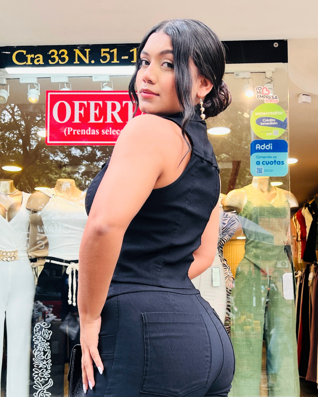 Conjunto Valentina Negro