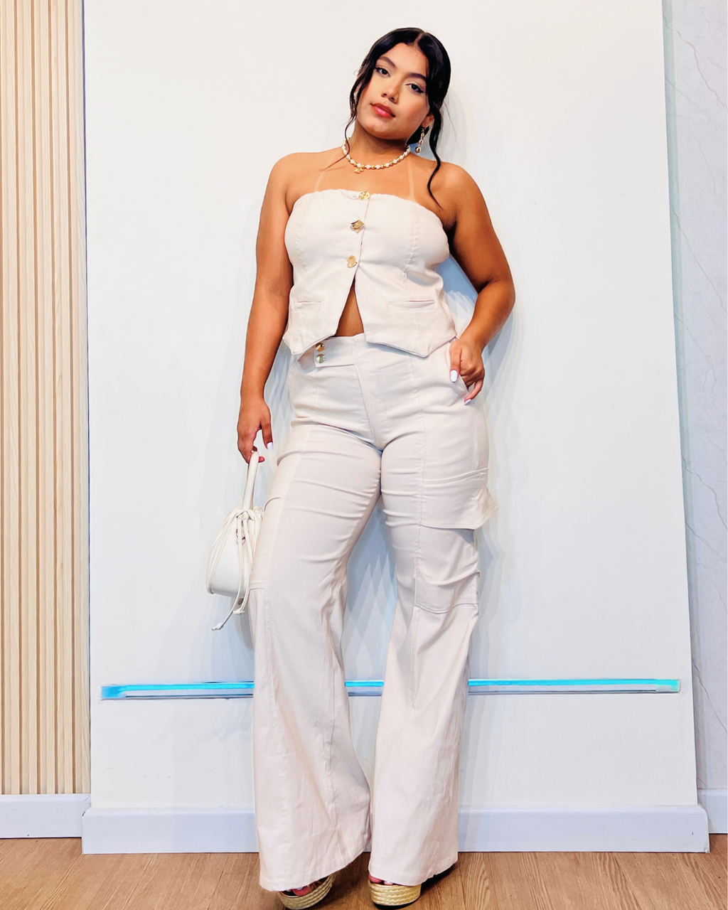 Pantalón Valeria Beige