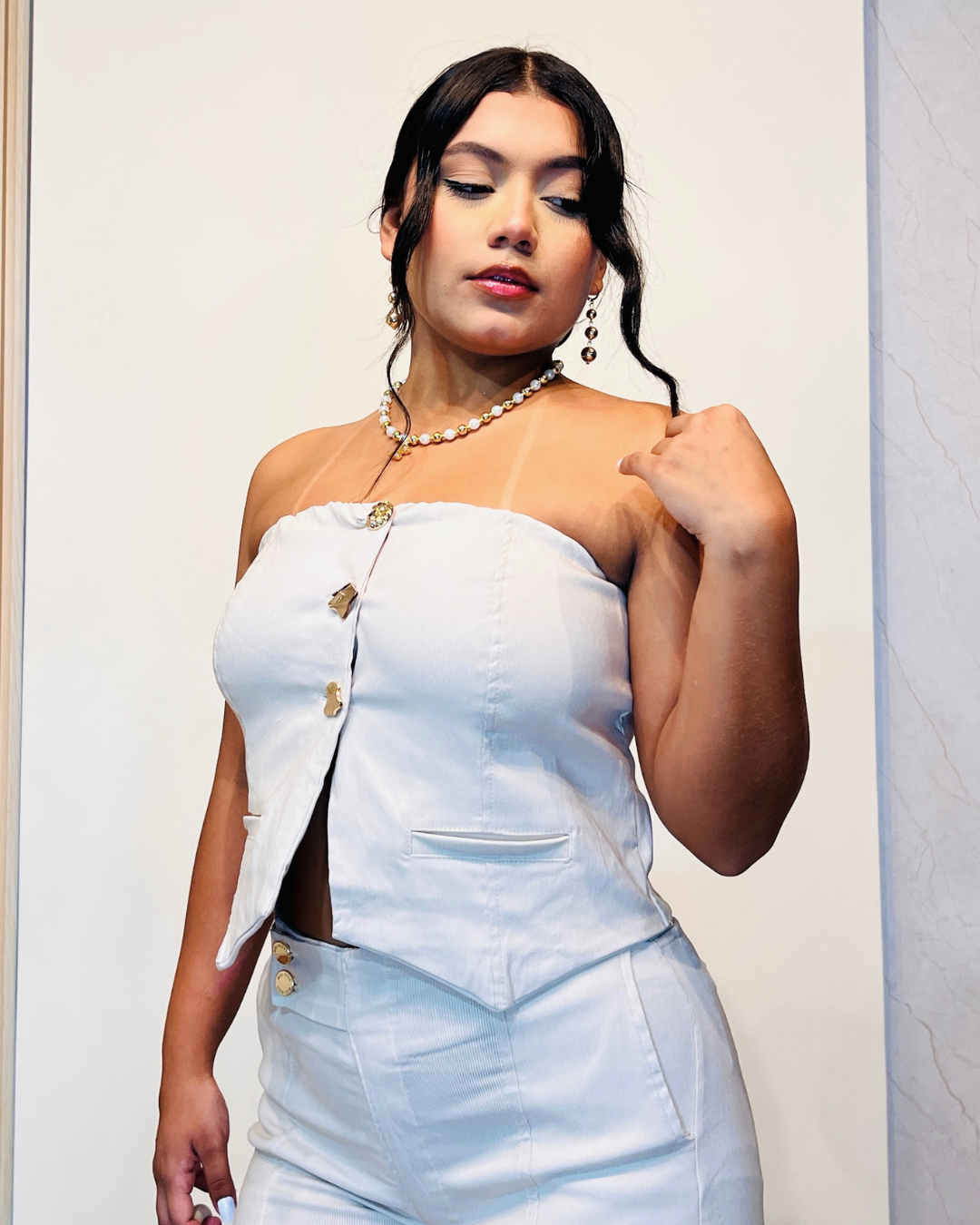 Conjunto Valeria Beige