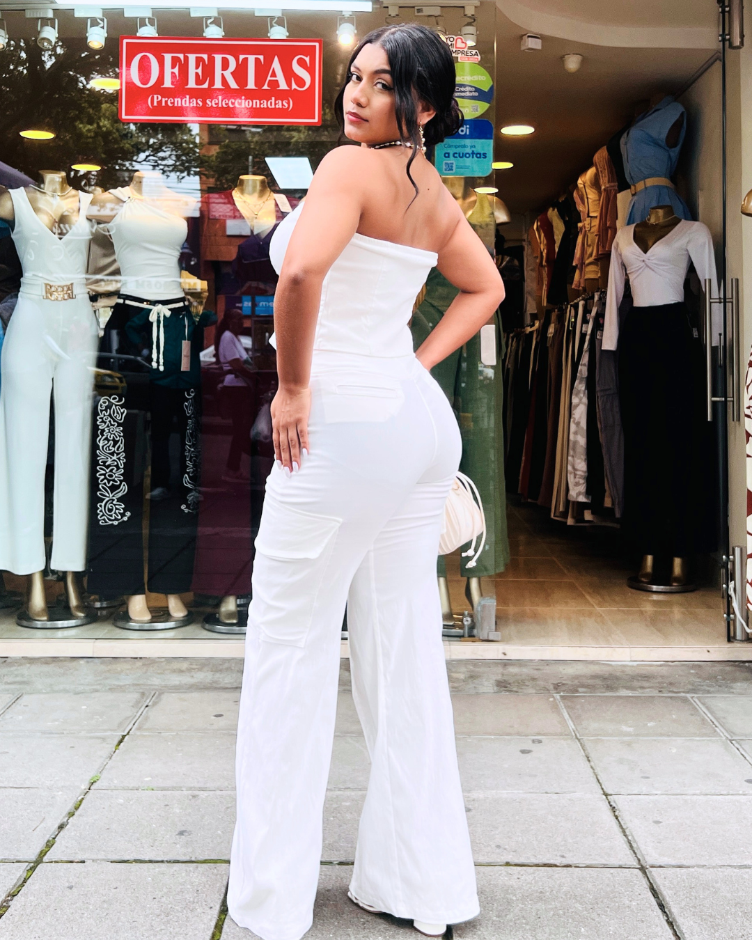 Pantalón Valeria Marfil
