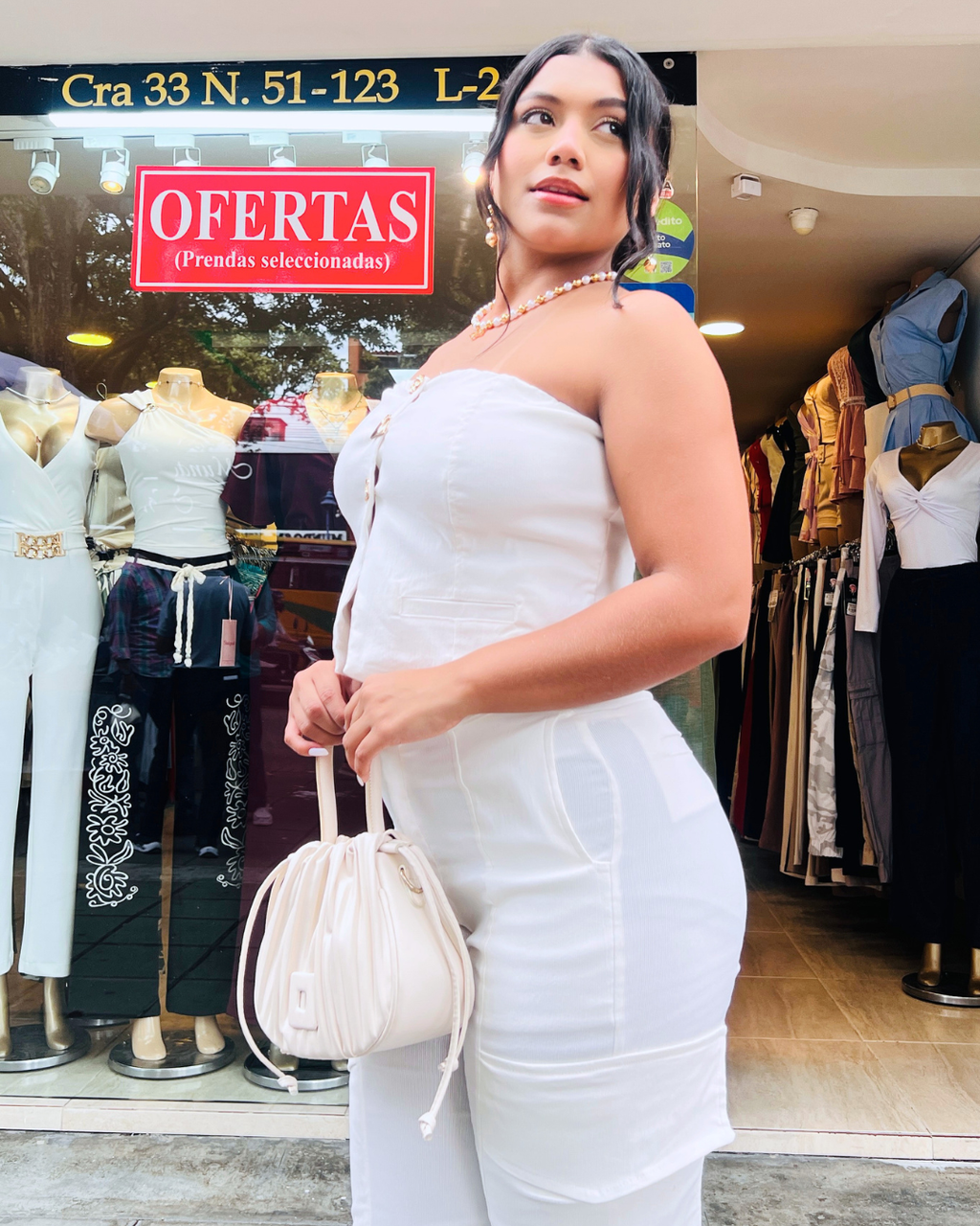 Pantalón Valeria Marfil