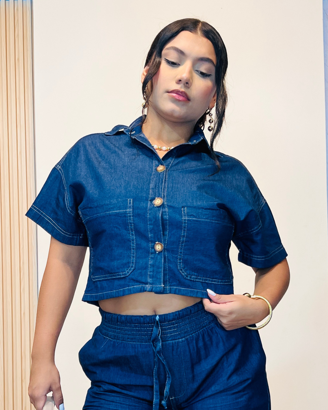 Conjunto Vanesa Azul