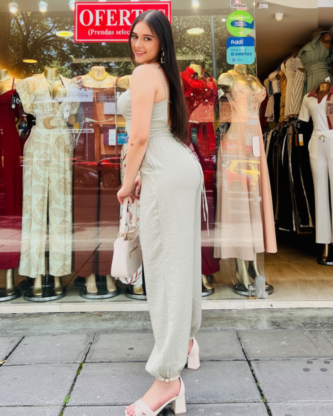 Pantalón Aladina Beige