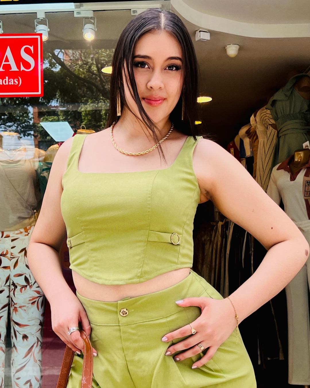 Conjunto Alina Verde