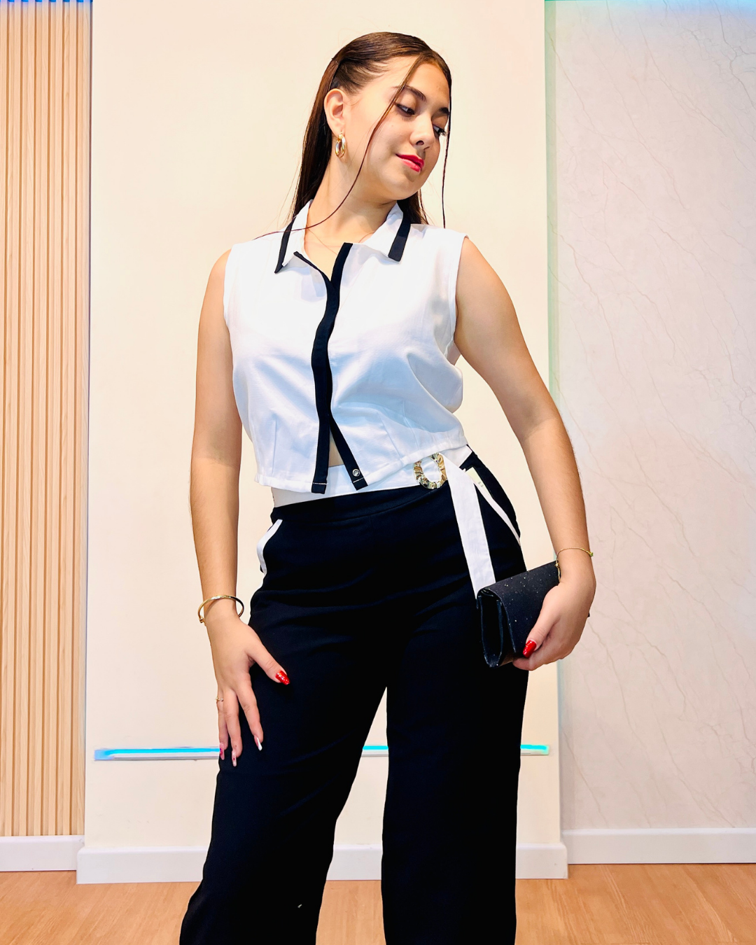 Conjunto Annie Negro