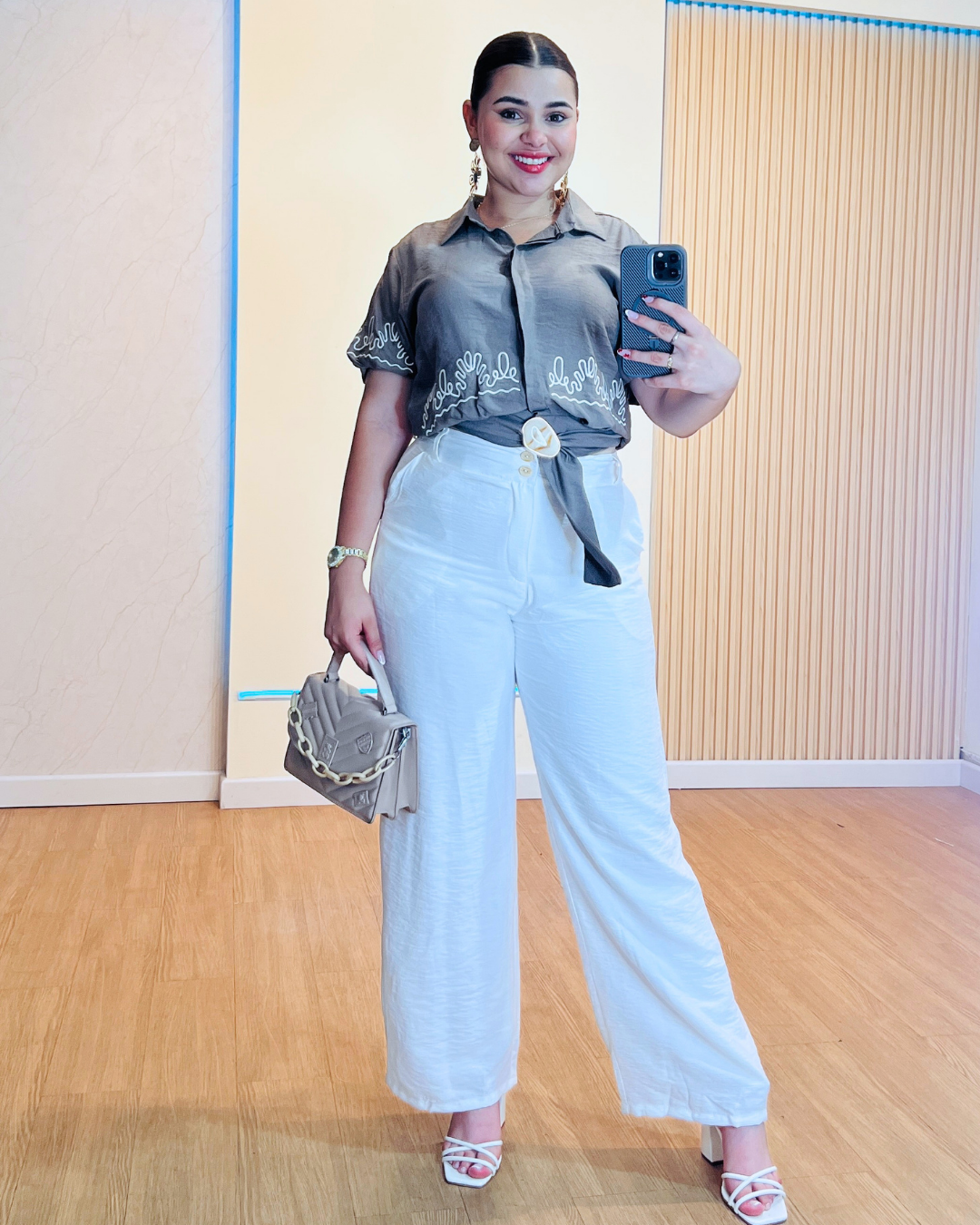Conjunto Briseida Marrón