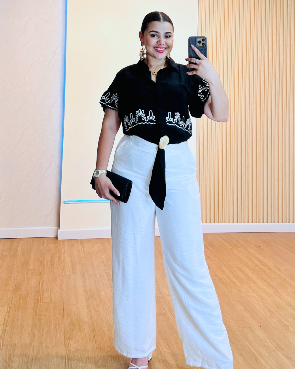 Camisera Briseida Negro