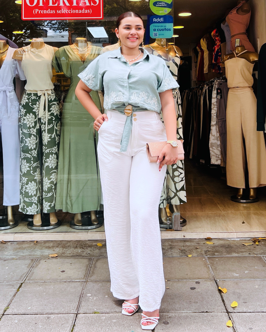 Pantalón Briseida Blanco
