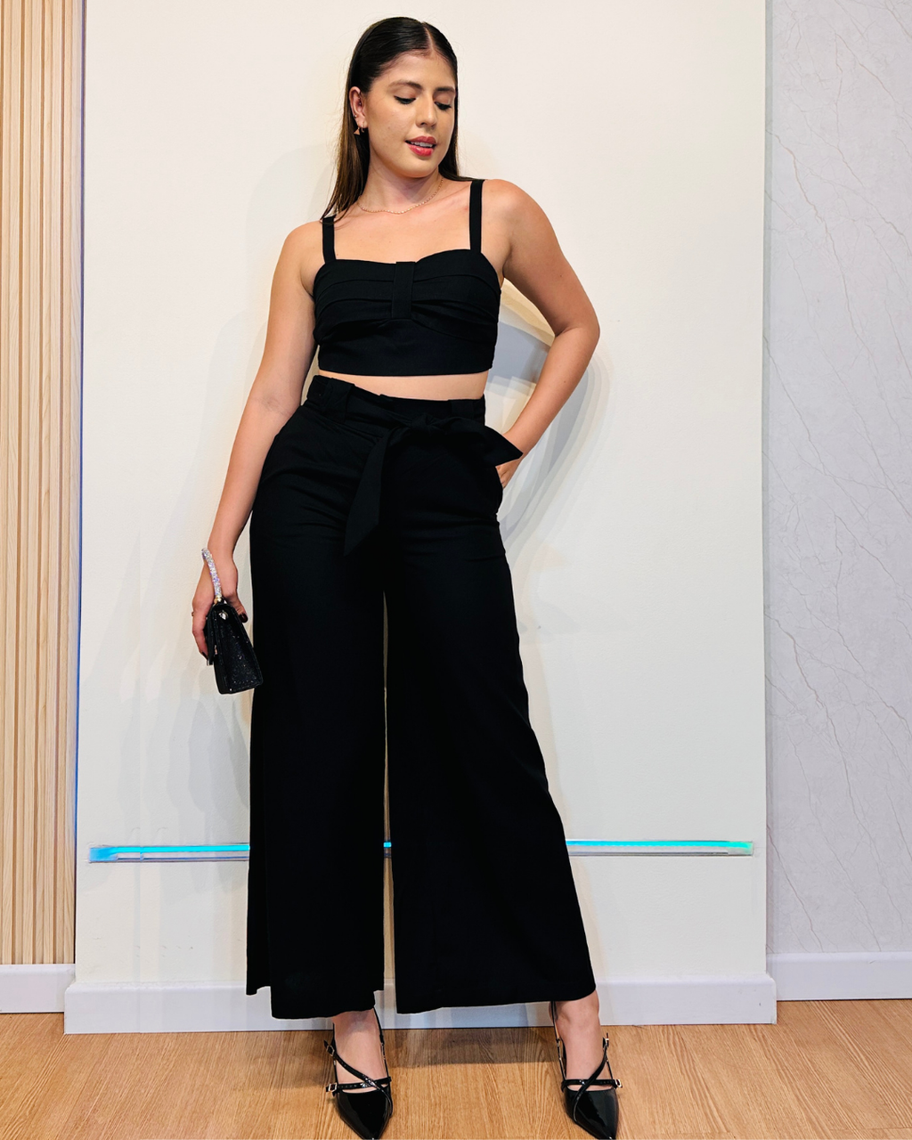 Pantalón Cintia Negro