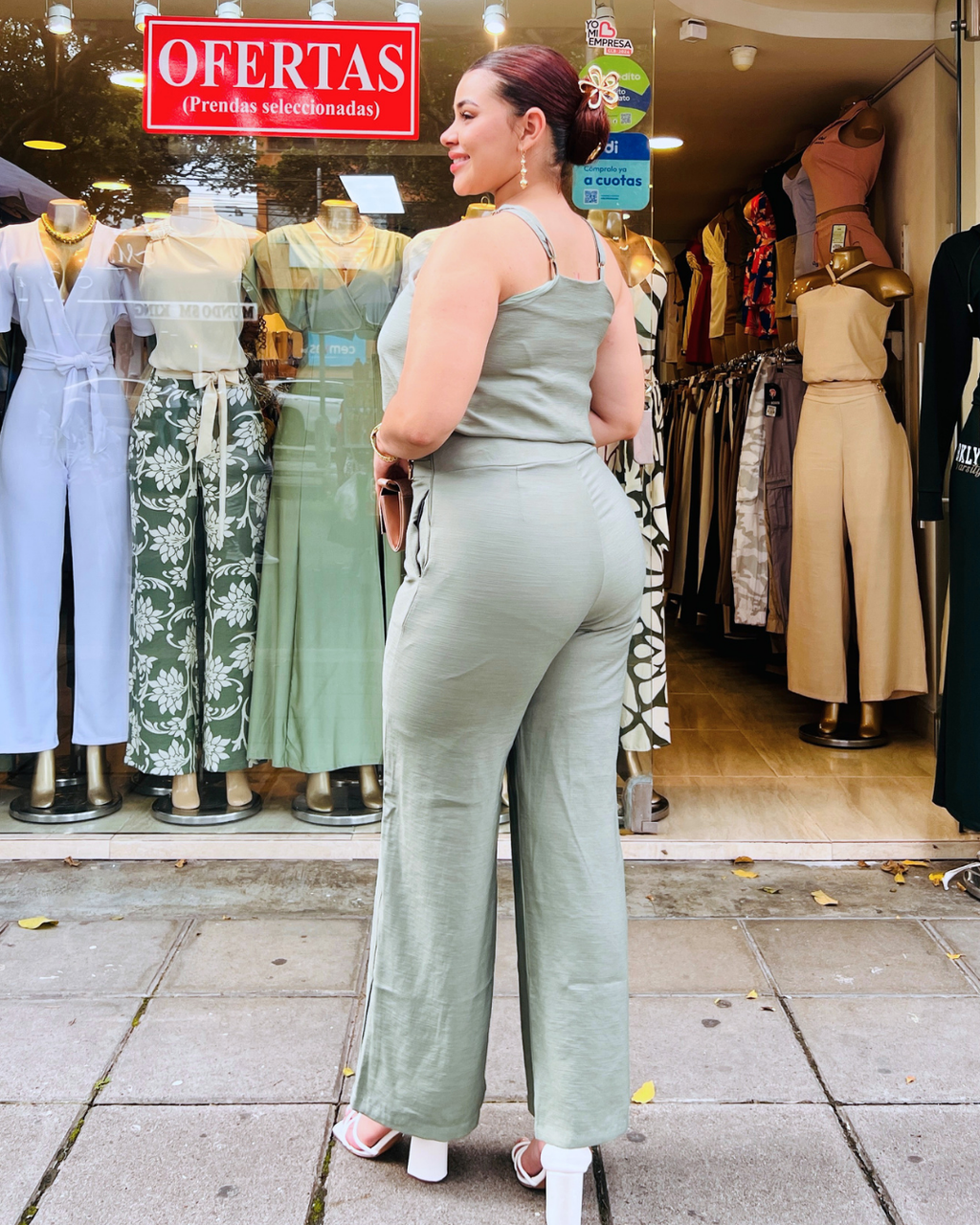 Pantalón Delia Verde