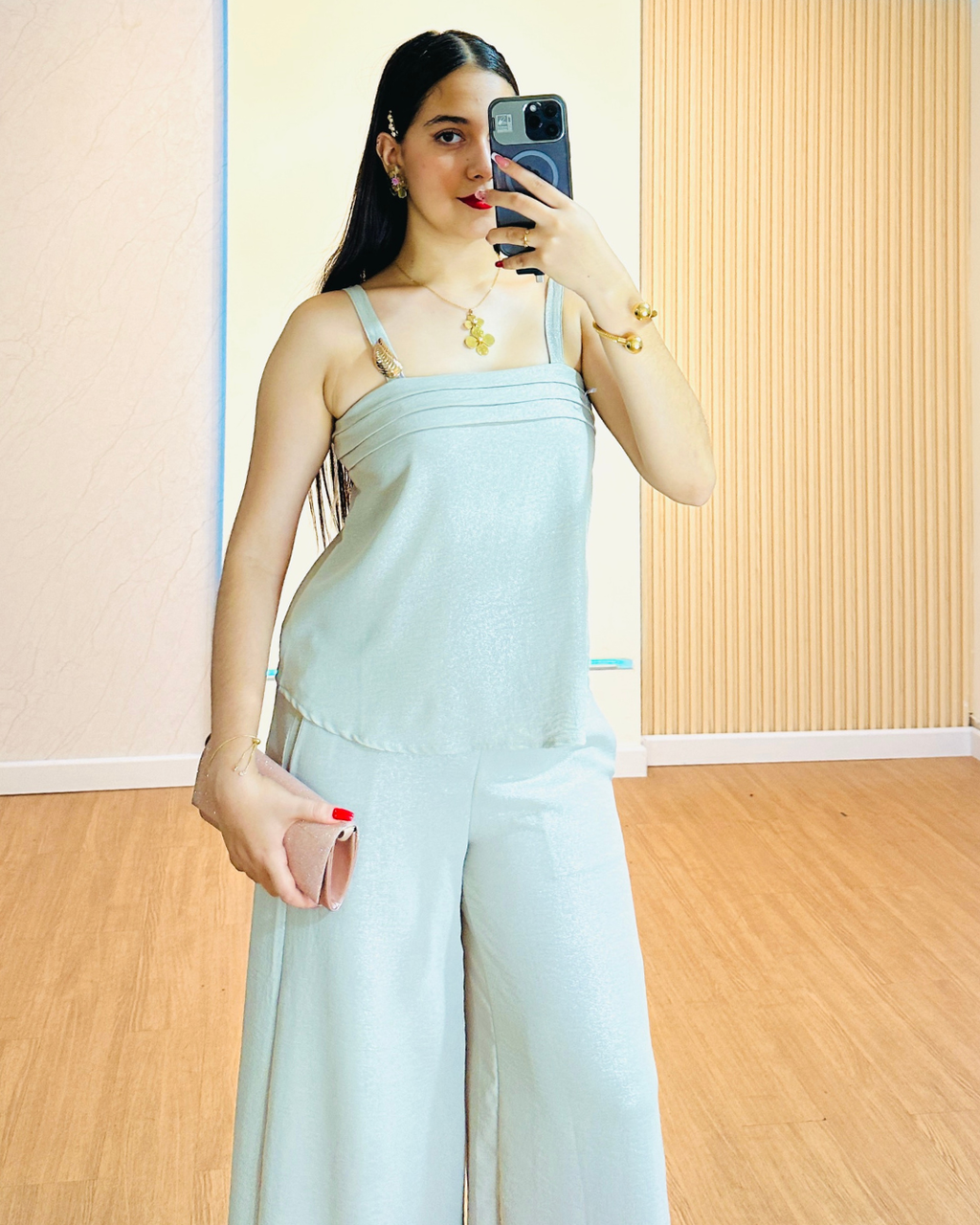 Conjunto Grace Beige