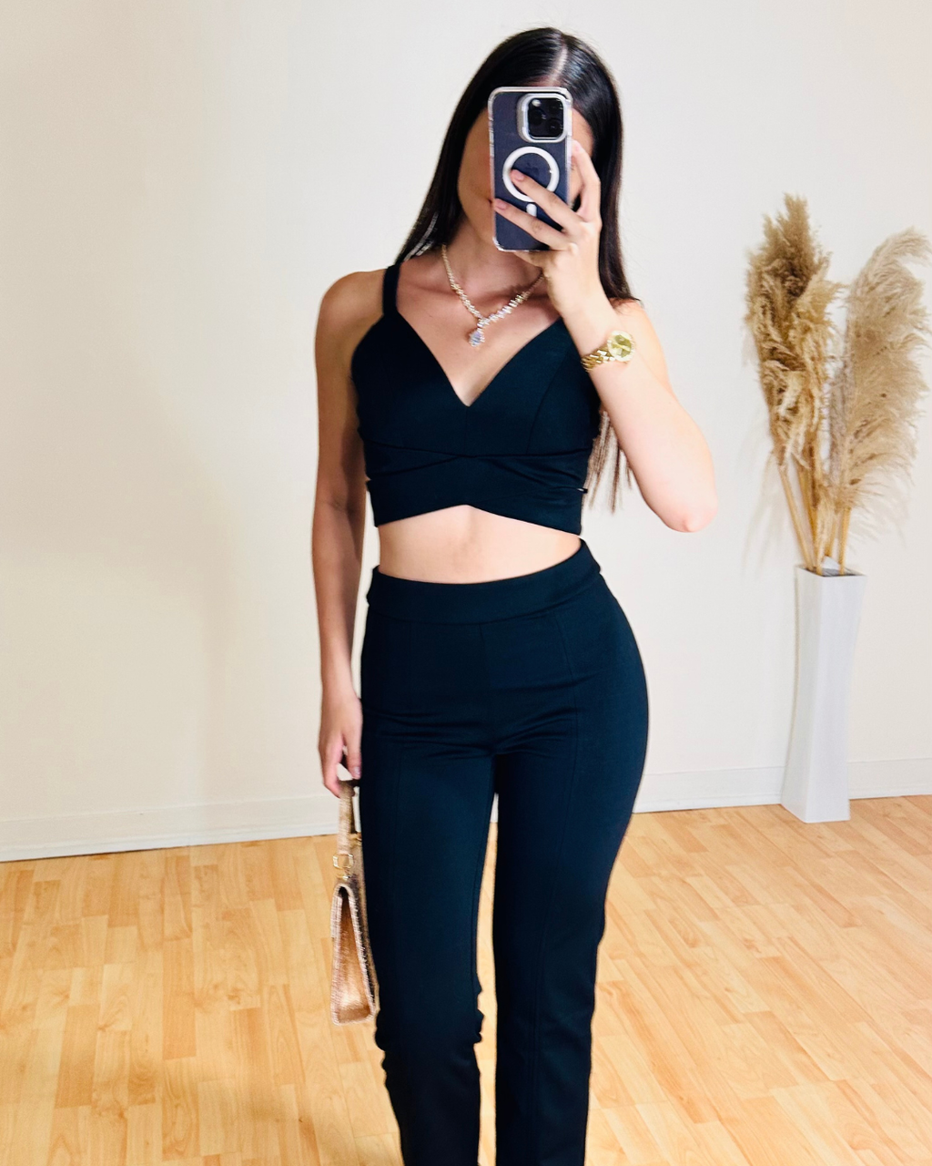 Conjunto Hanna Negro