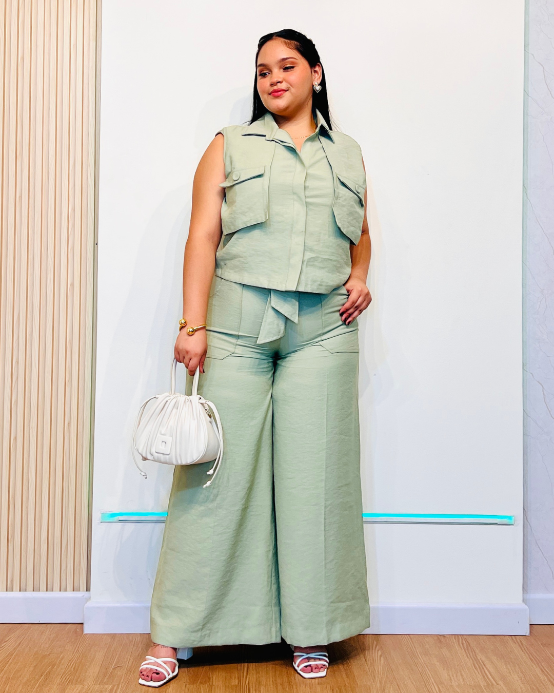 Conjunto Helena Verde