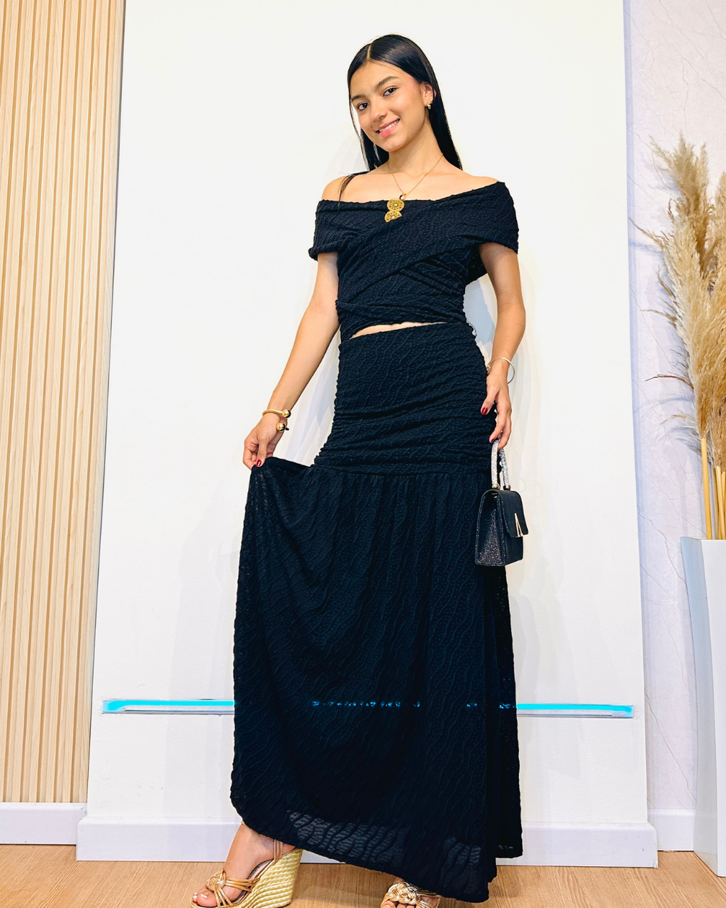 Falda Keila Negro