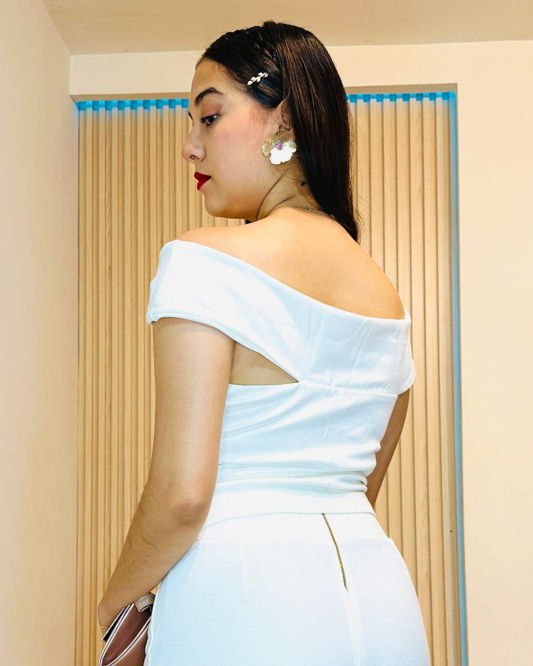 Conjunto Kristen Crema