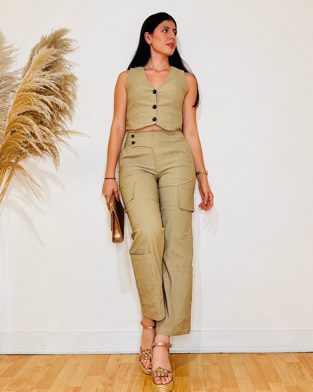 Pantalón Lilie Camel