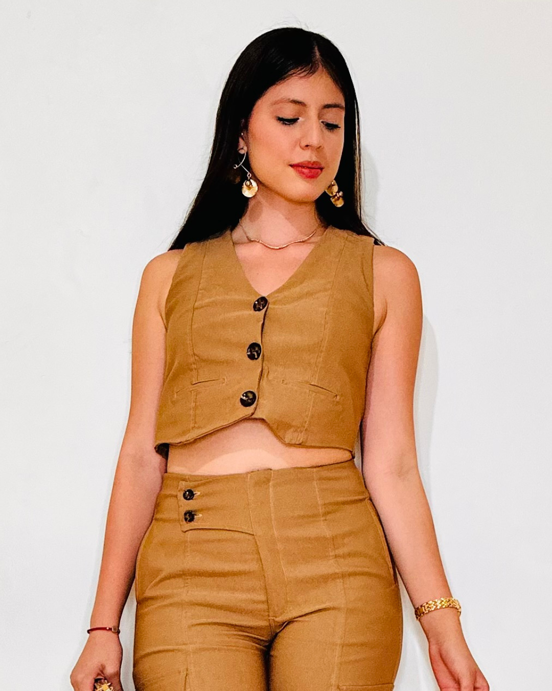Chaleco Lilie Caqui