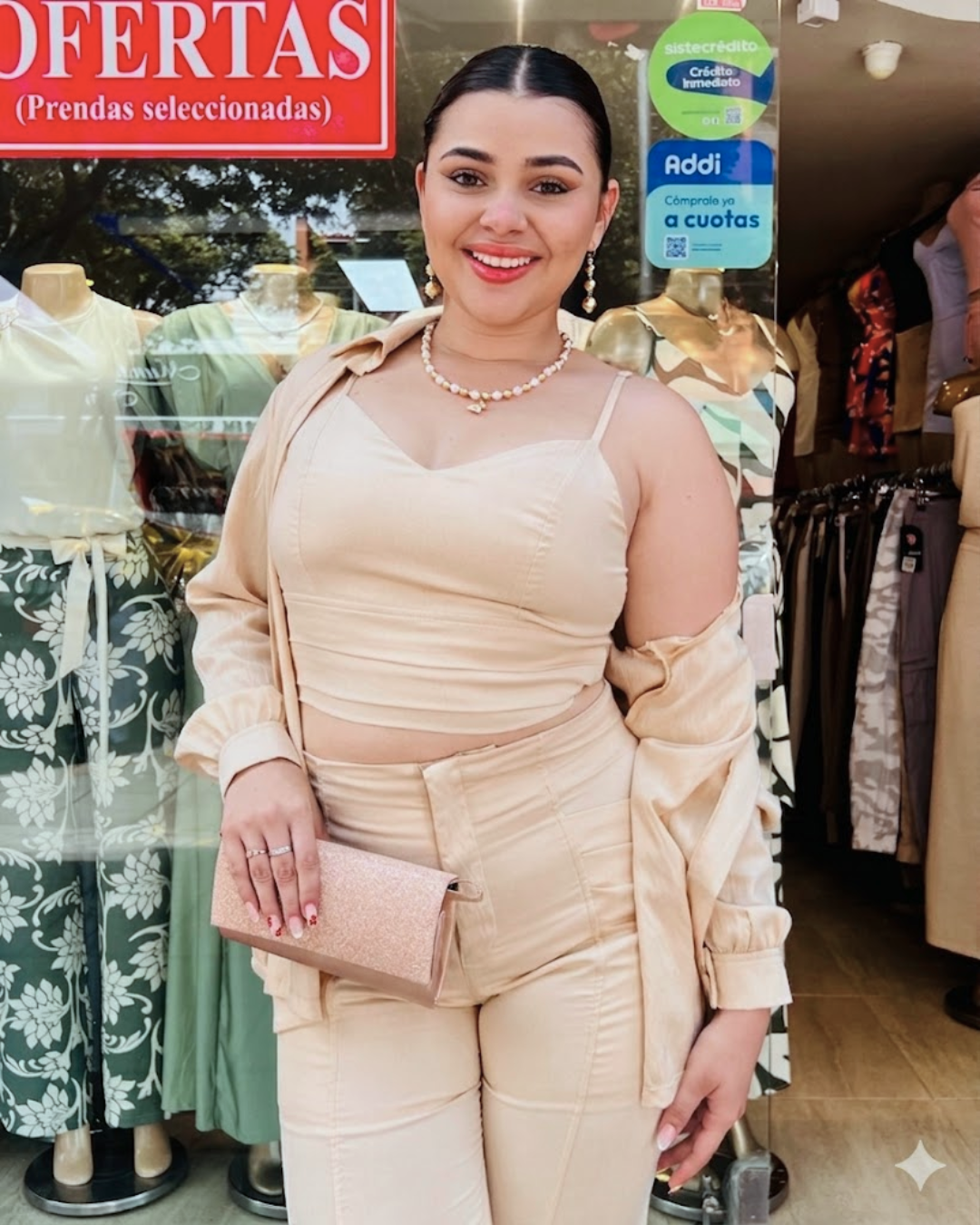 Conjunto Madison Beige