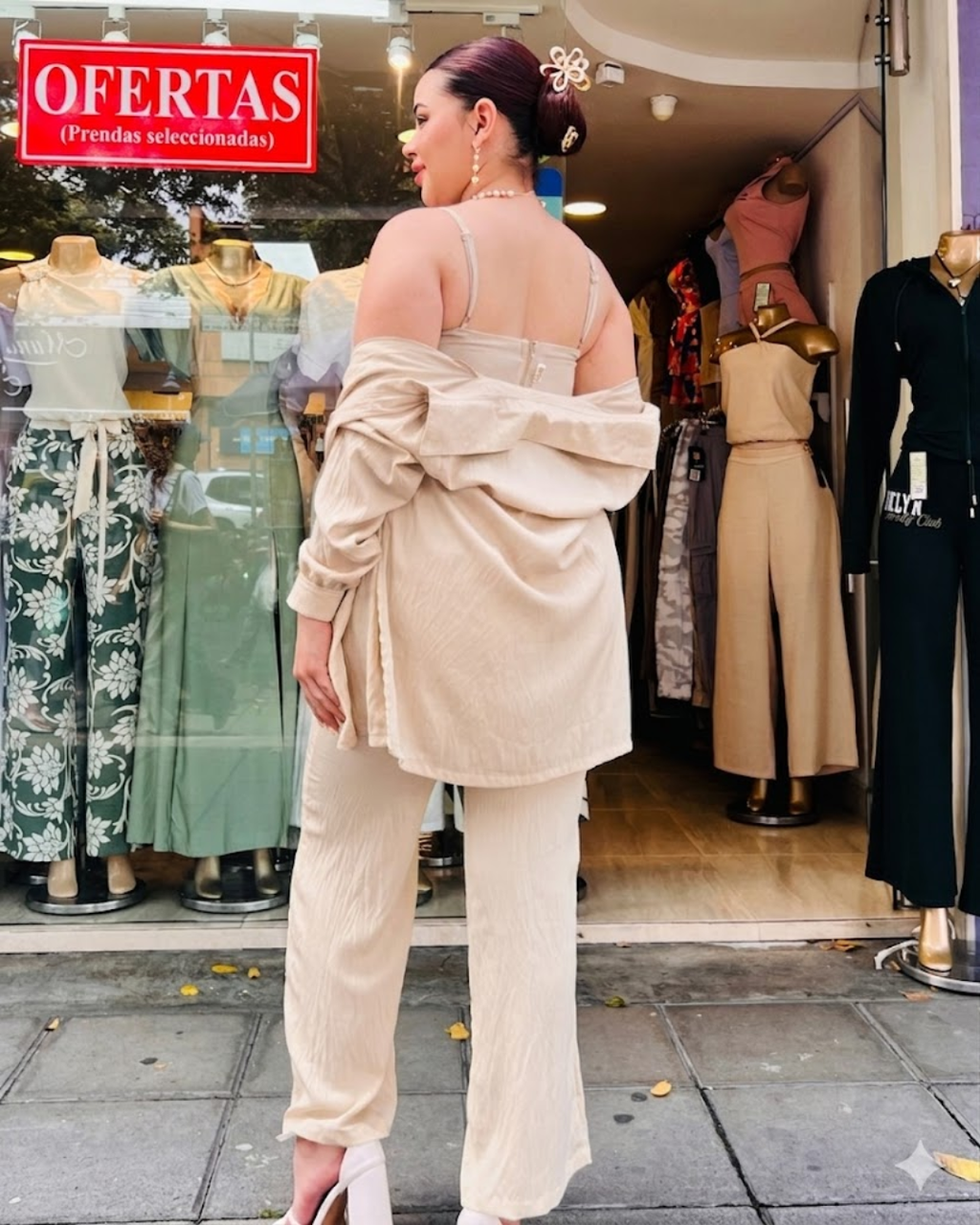 Blusa Madison Beige