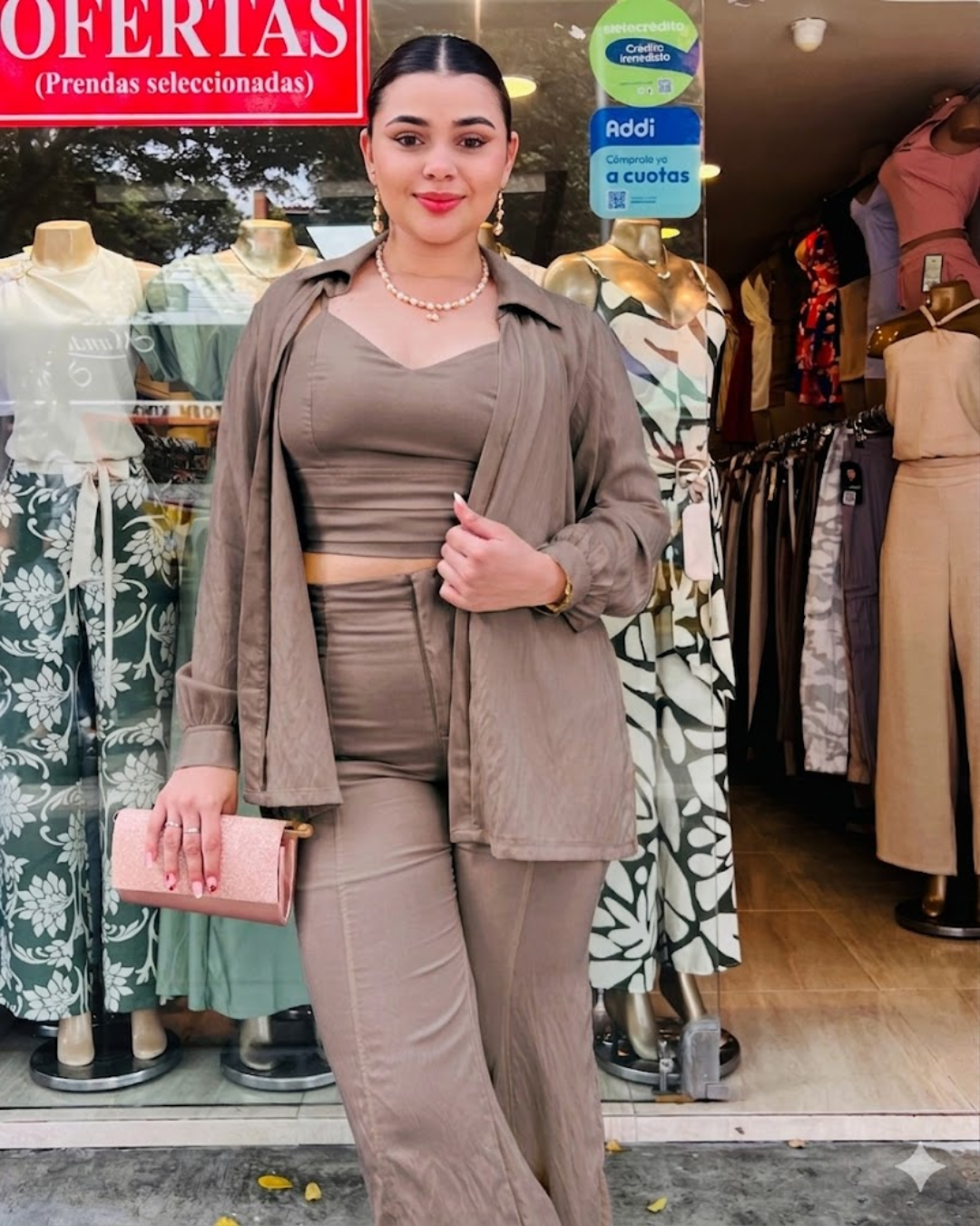 Conjunto Madison Mocca