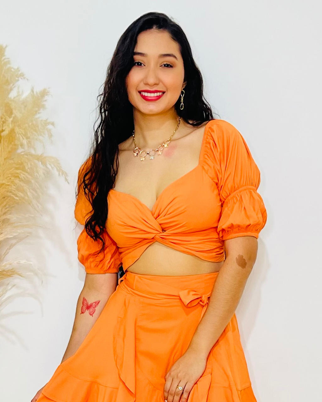 Conjunto Maggie Naranja