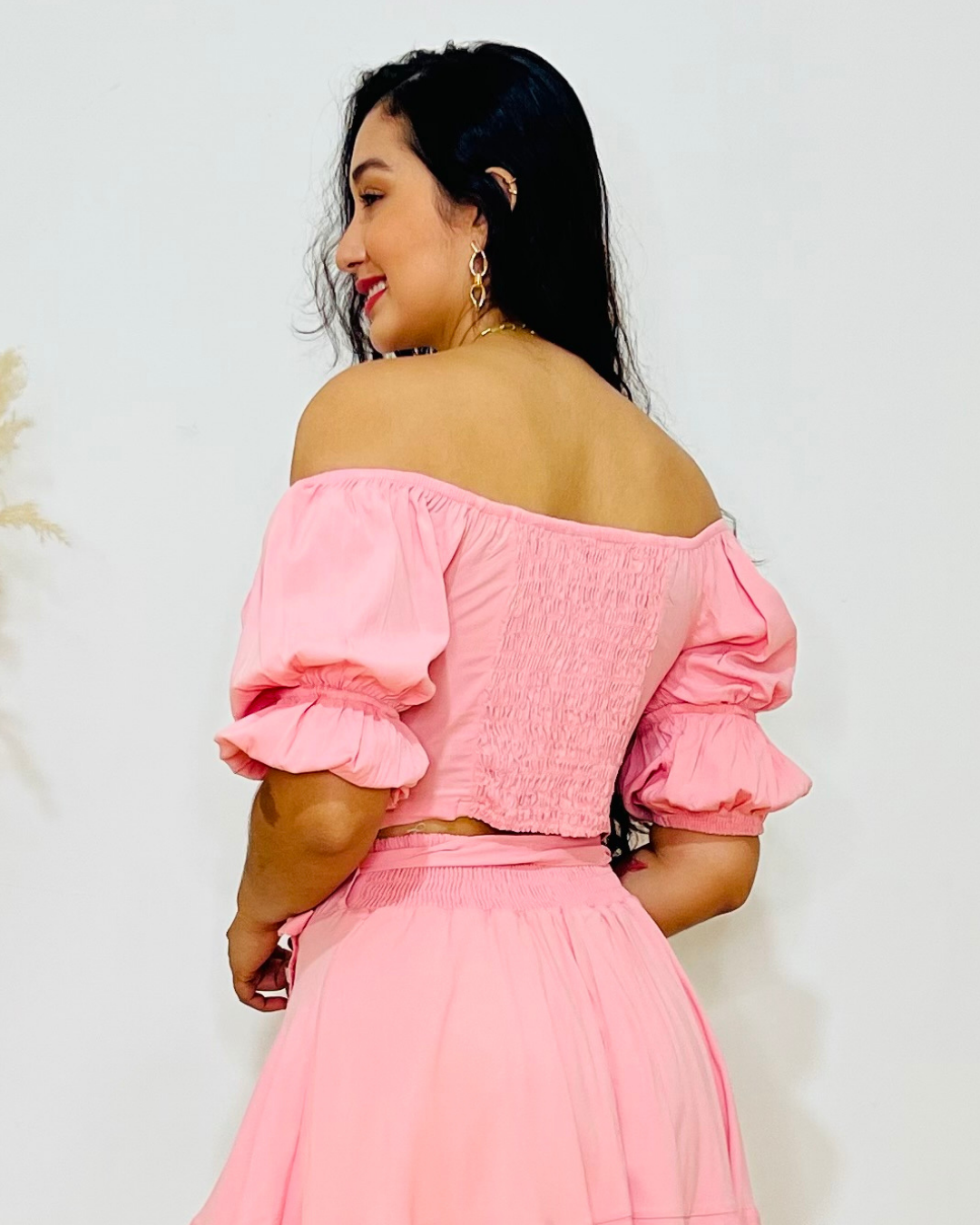 Blusa Maggie Rosada