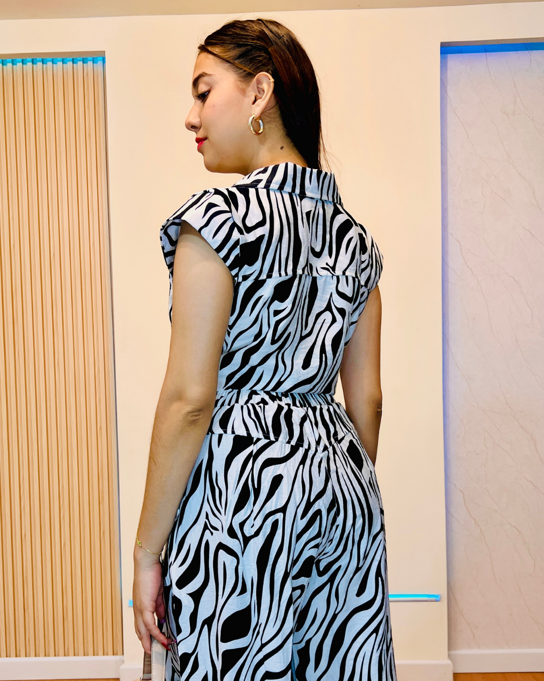 Conjunto Margaret Negro