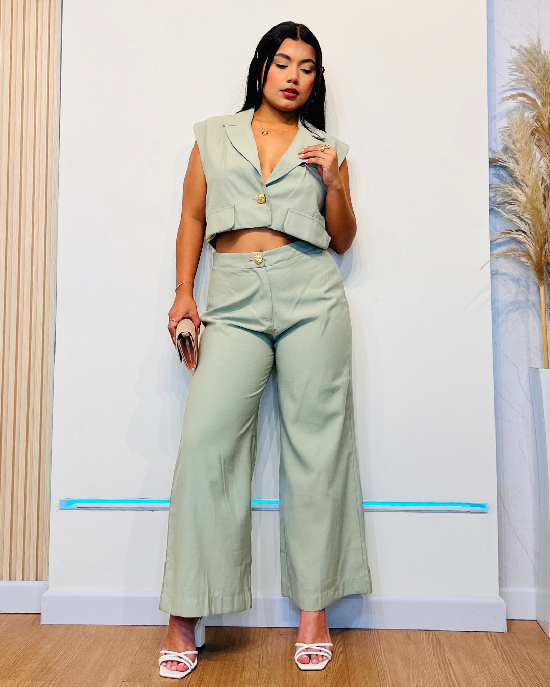 Pantalón Melissa Verde