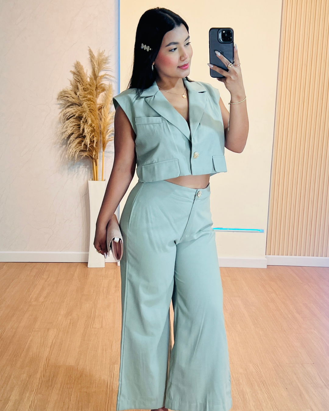 Pantalón Melissa Verde