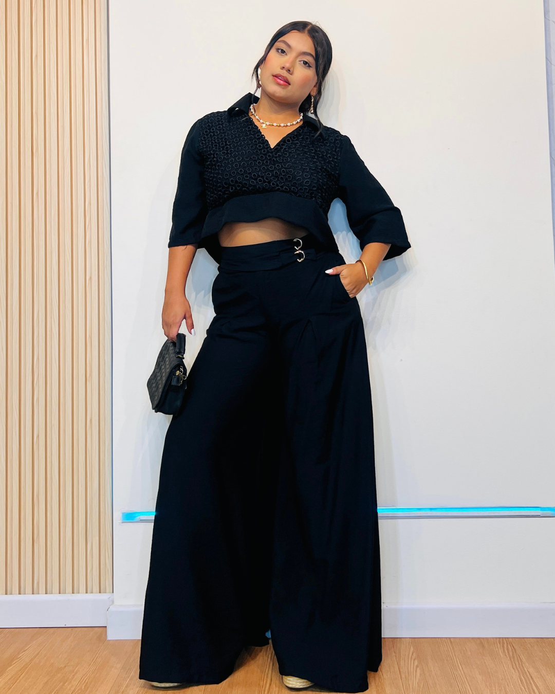 Conjunto Miranda Negro