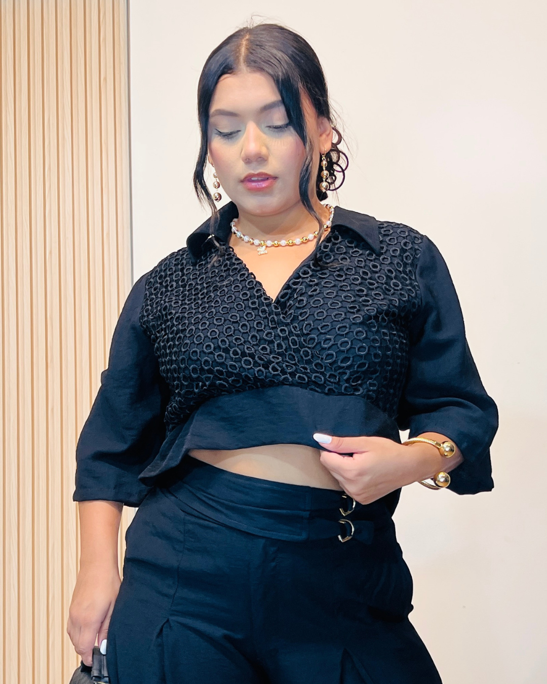 Conjunto Miranda Negro