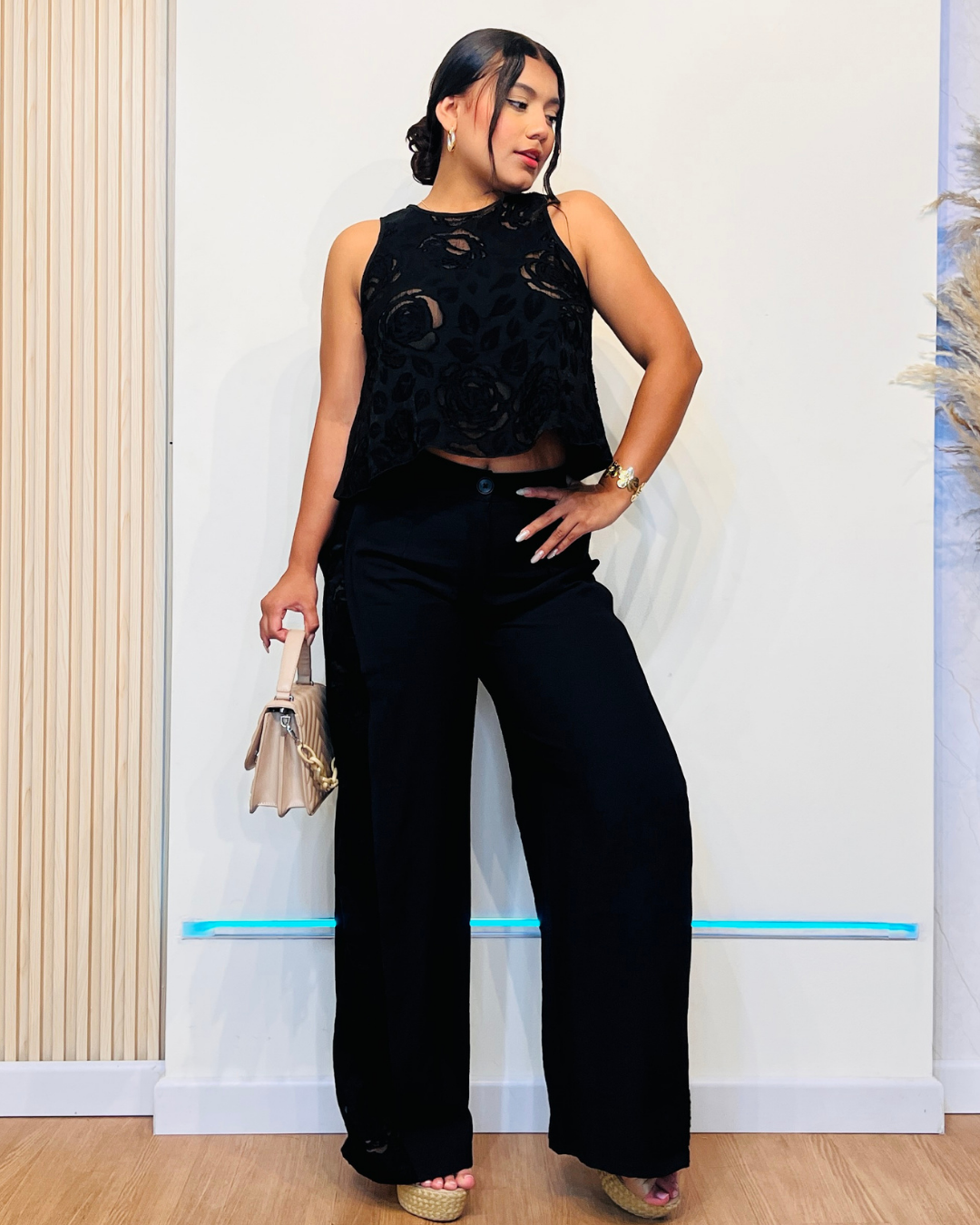 Conjunto Roxan Negro