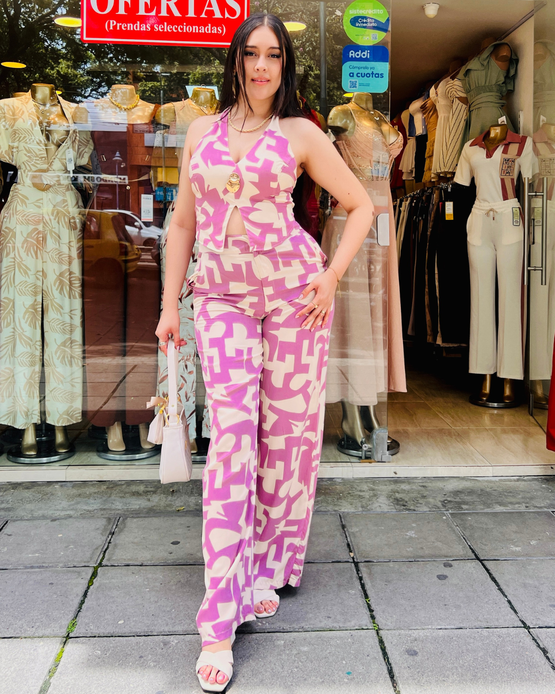 Conjunto Venus Morado