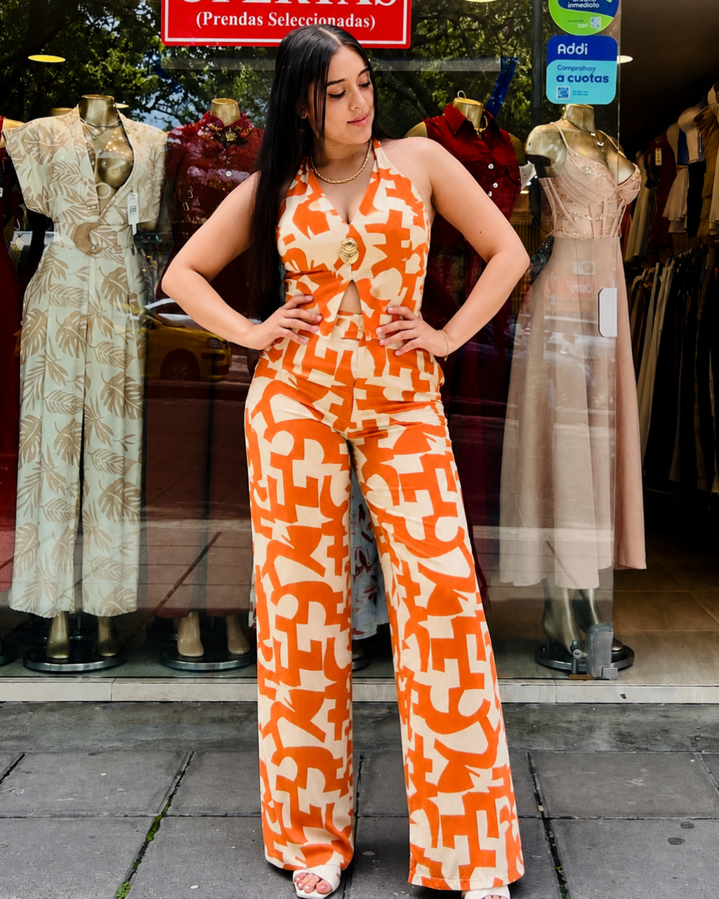 Conjunto Venus Naranja