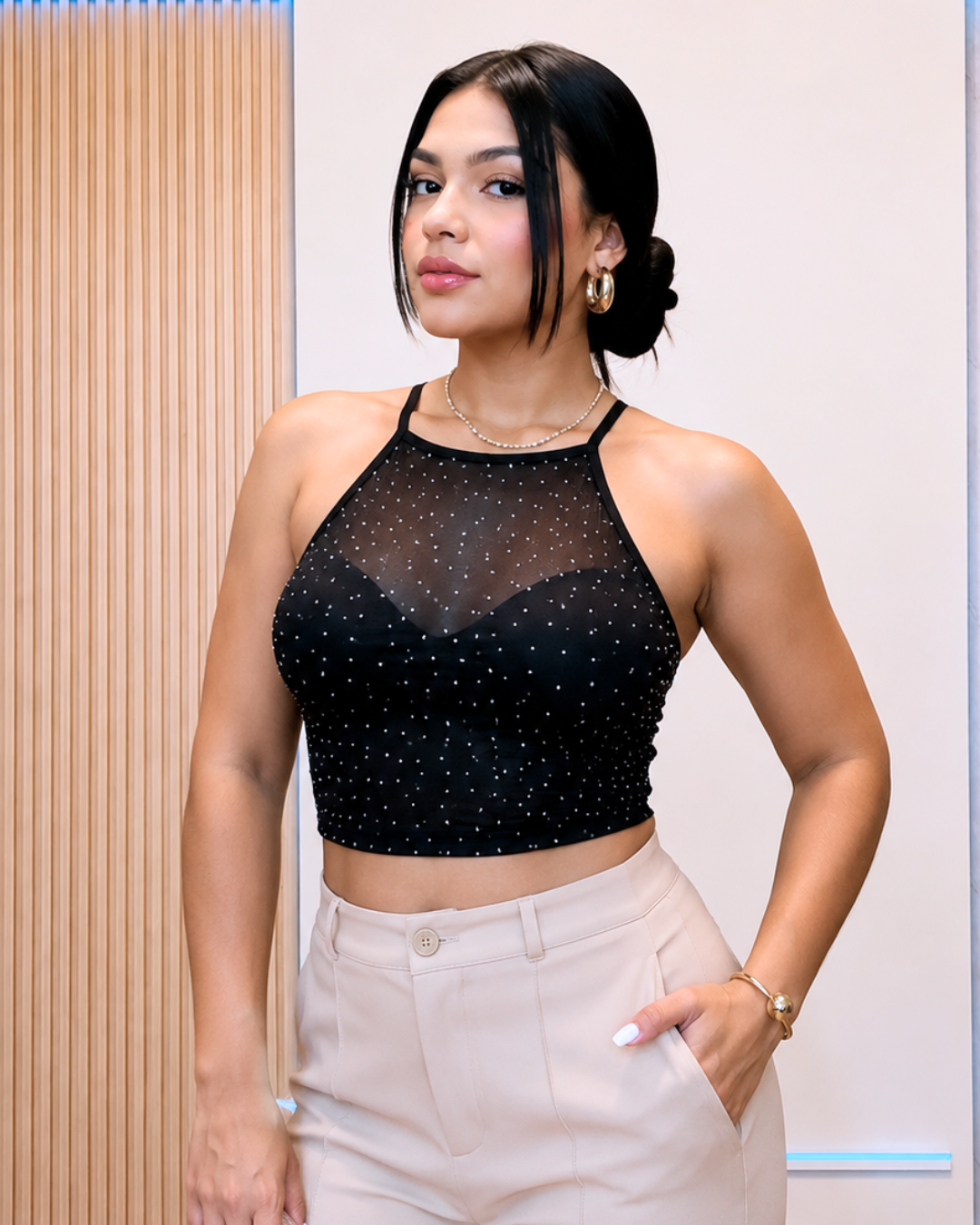 Blusa Stefy Negro