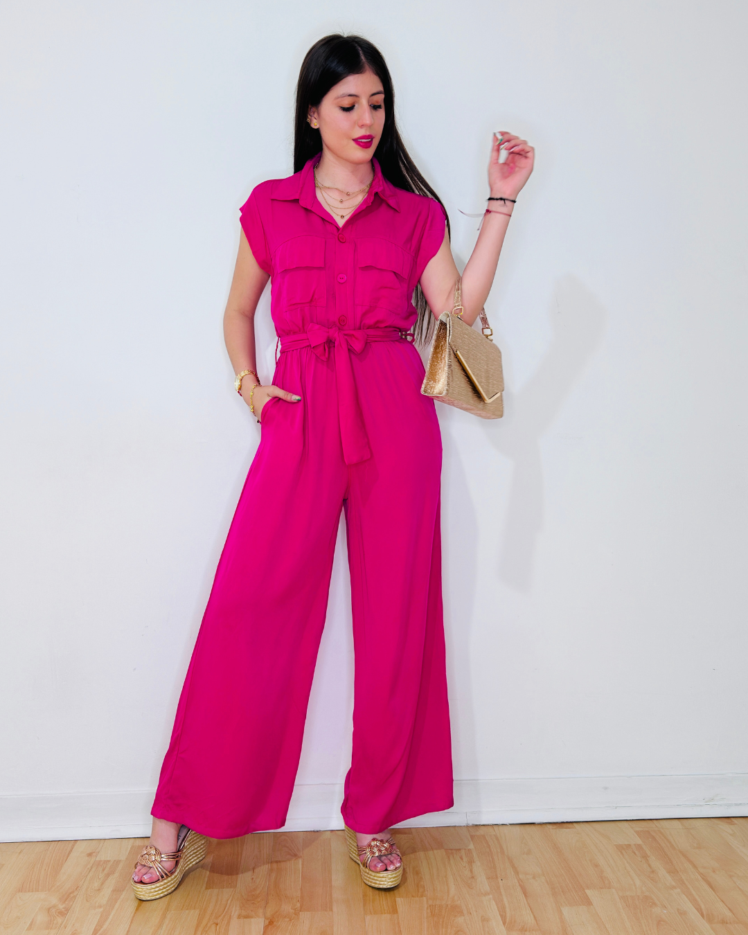 Enterizo Miranda Fucsia