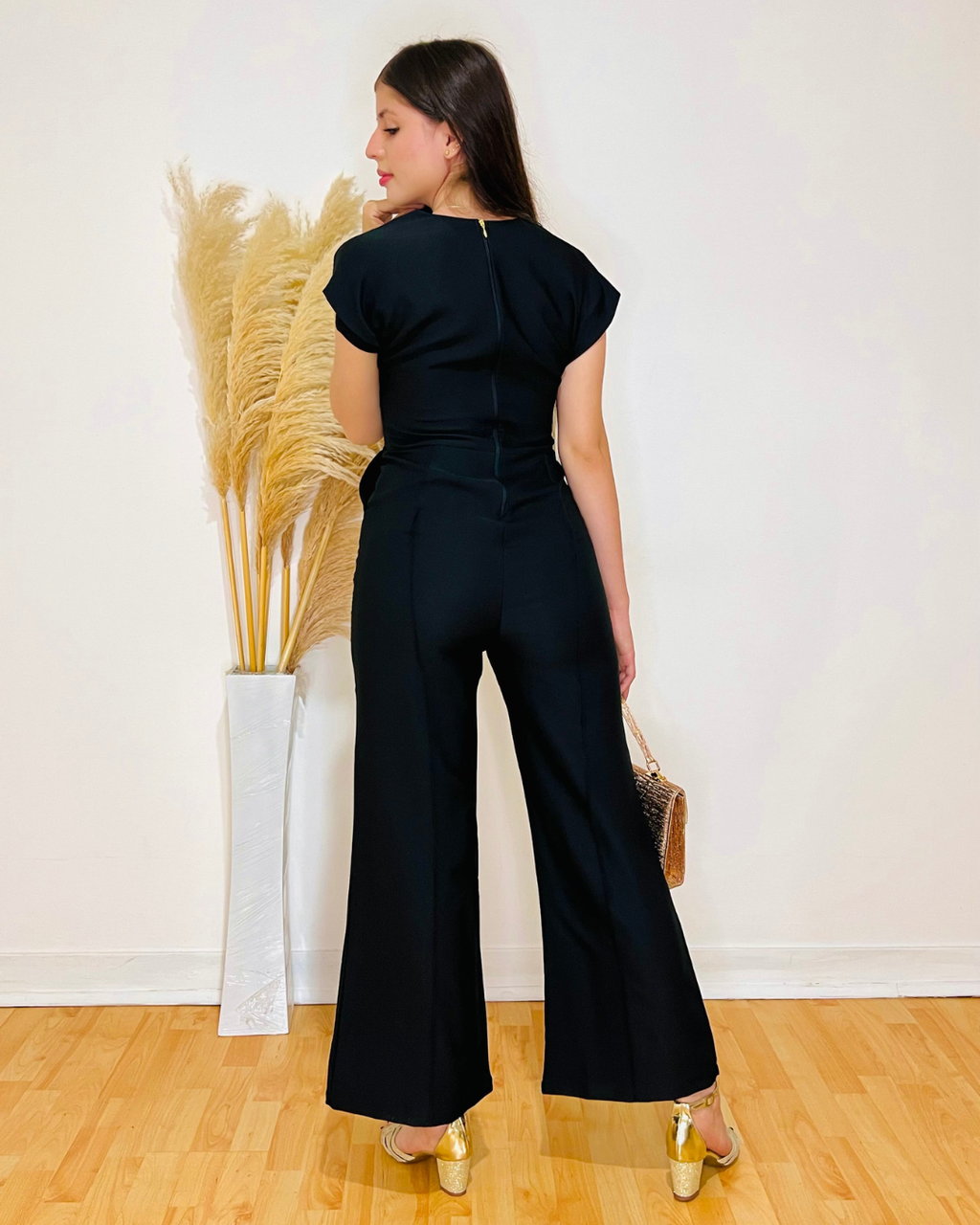 Enterizo Adamary Negro