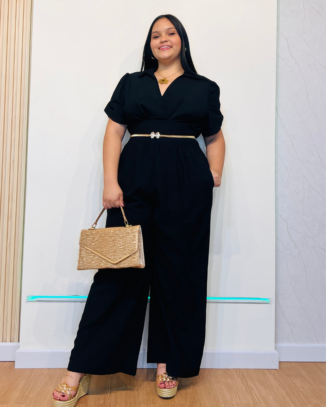 Enterizo Carmen Negro