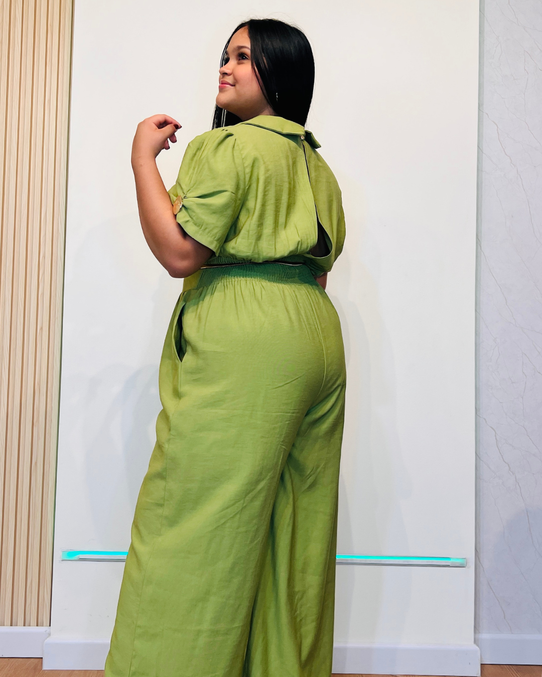 Enterizo Carmen Verde