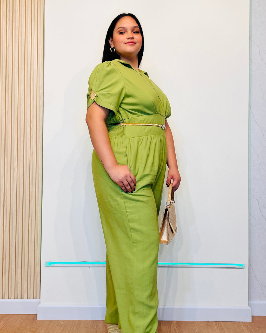 Enterizo Carmen Verde