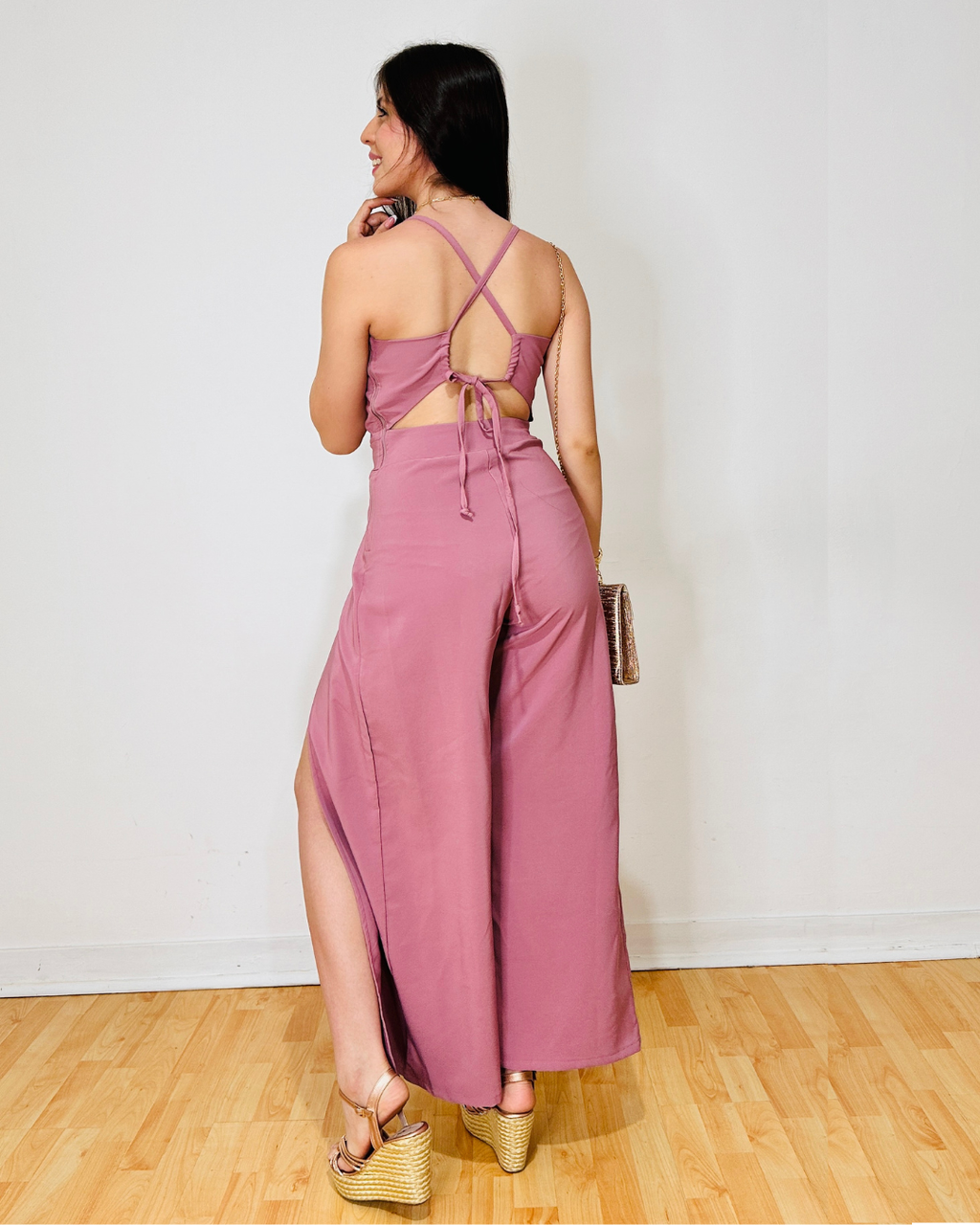 Enterizo Celia Rosado