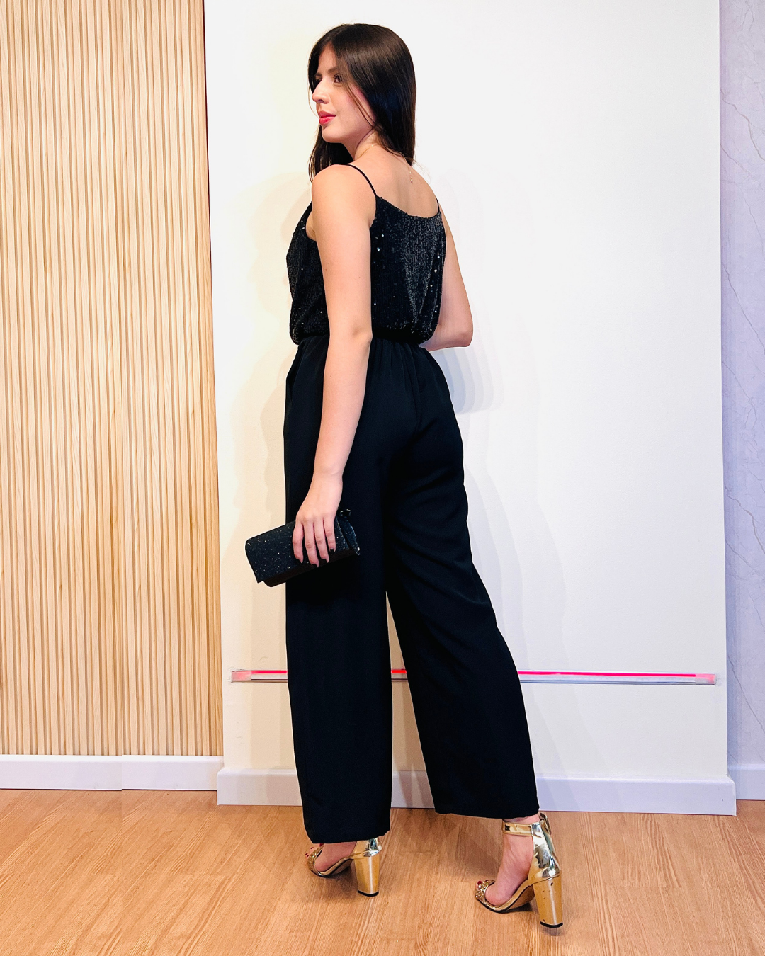 Enterizo Chermy Negro