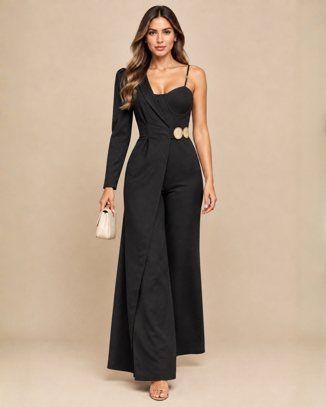Enterizo Chloe Negro