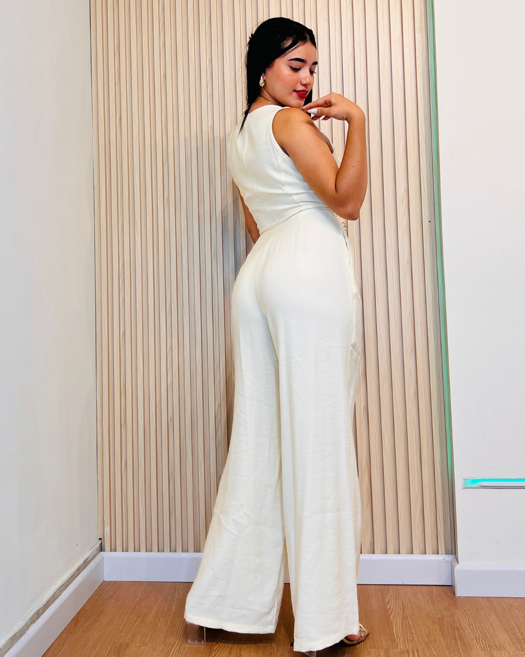 Enterizo Claudia Crema