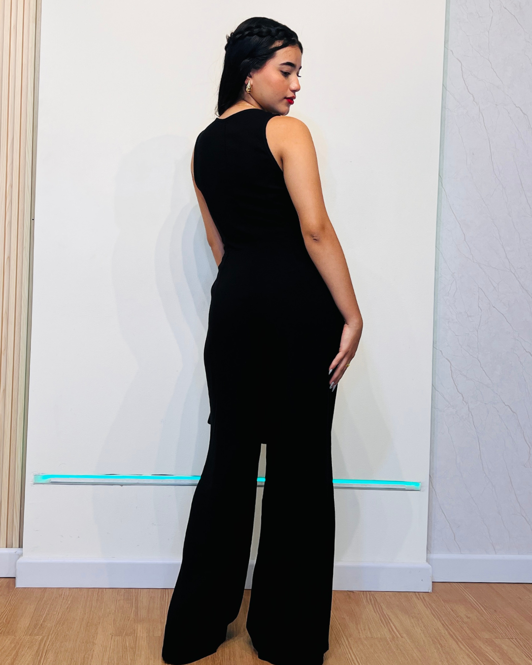 Enterizo Claudia Negro